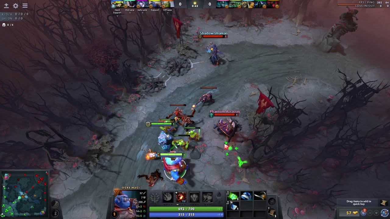 DOTA OGRE MAGI FULL GAMEPLAY NO COMMENTARY смотреть онлайн