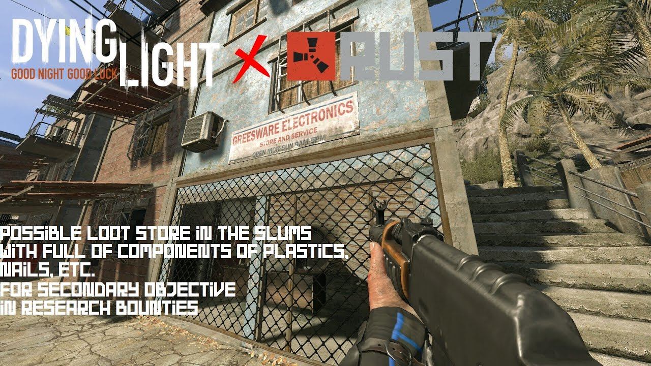 Dying Light x Rust Secondary Objective Loot Tip for the Research Bounties and a Possible Loot Store смотреть онлайн