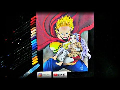 Drawing - Mirio Togata ( Lemillion and Eri ) Boku No Hero Academia смотреть онлайн