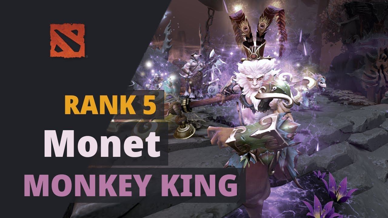 Monet (Rank 5) plays Monkey King Dota 2 Full Game смотреть онлайн