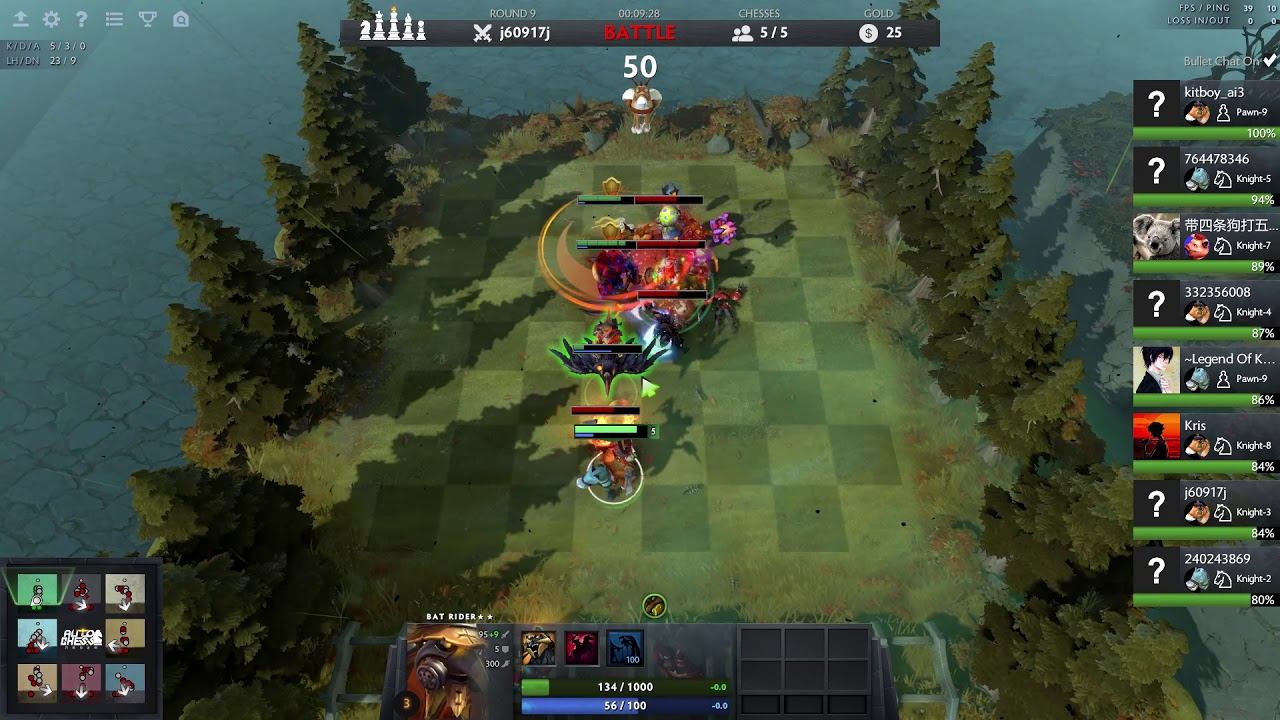Dota 2 Auto Chess Warrior + Troll/Warlock Ez win смотреть онлайн