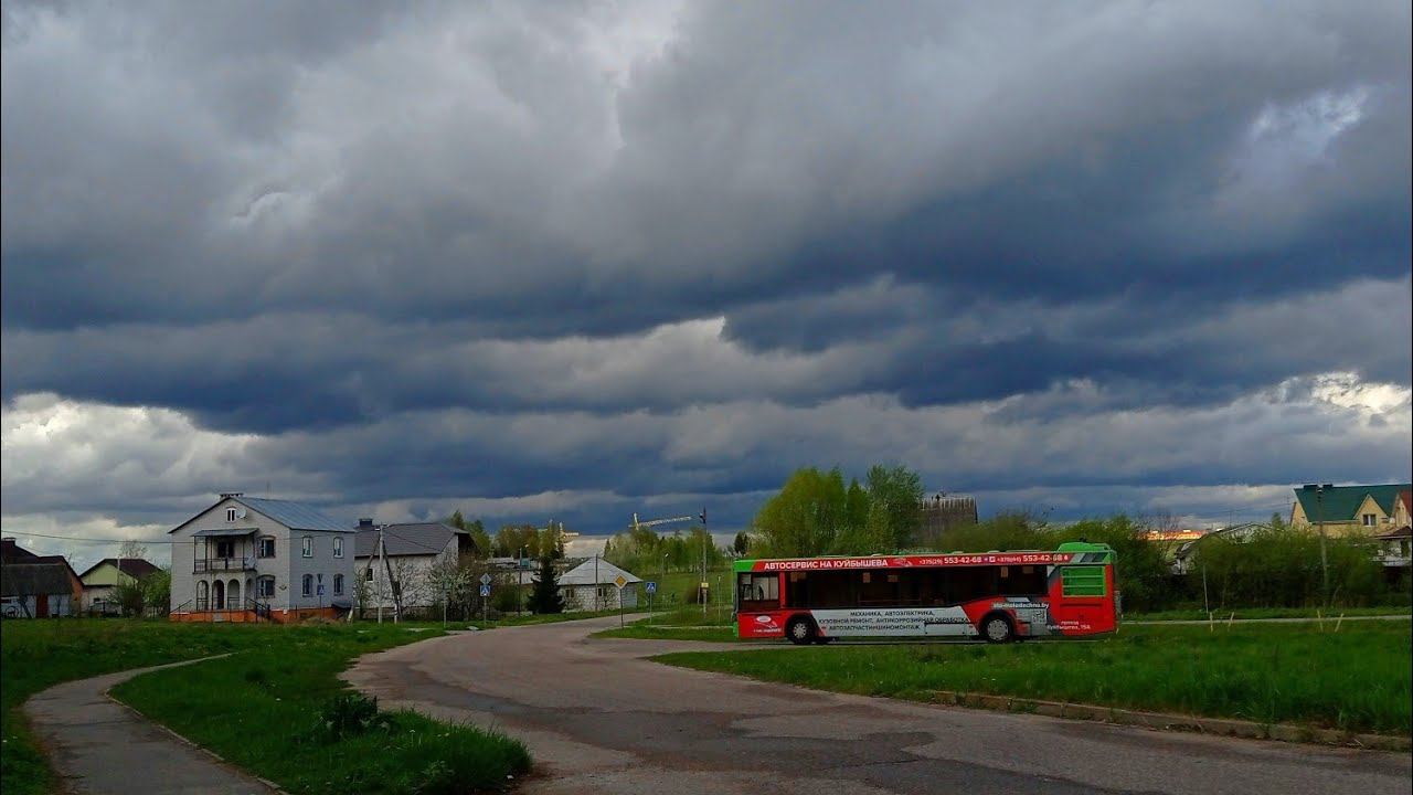 МОЛОДЕЧНО. Поездка на автобусе МАЗ 103.486, Г/№ AT 1271-5, маршрут 19а(НОВЫЙ) (13.05.2022) смотреть онлайн