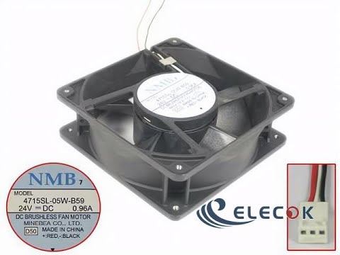 4715SL-05W-B59 24V 0.96A 3wires Cooling Fan смотреть онлайн