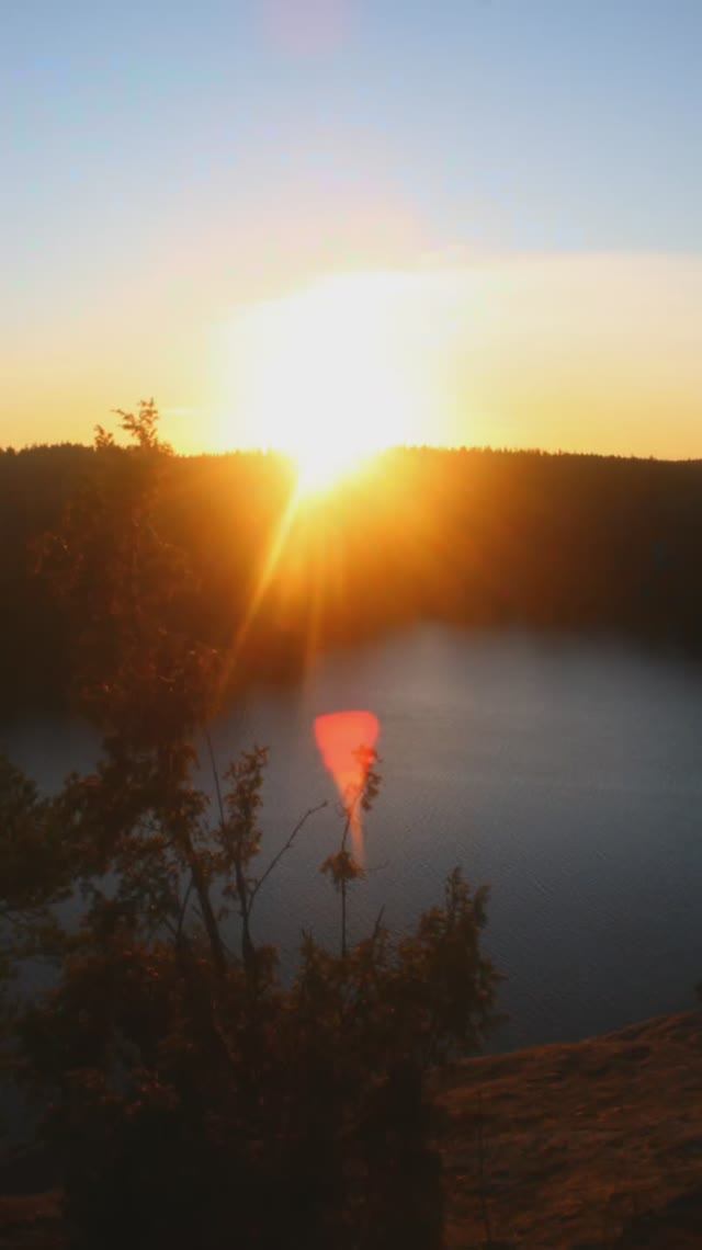 Карельский перешеек 2007. Озеро Ястребиное. Закат. Ноябрь 2007г (Часть 1).mp4 смотреть онлайн