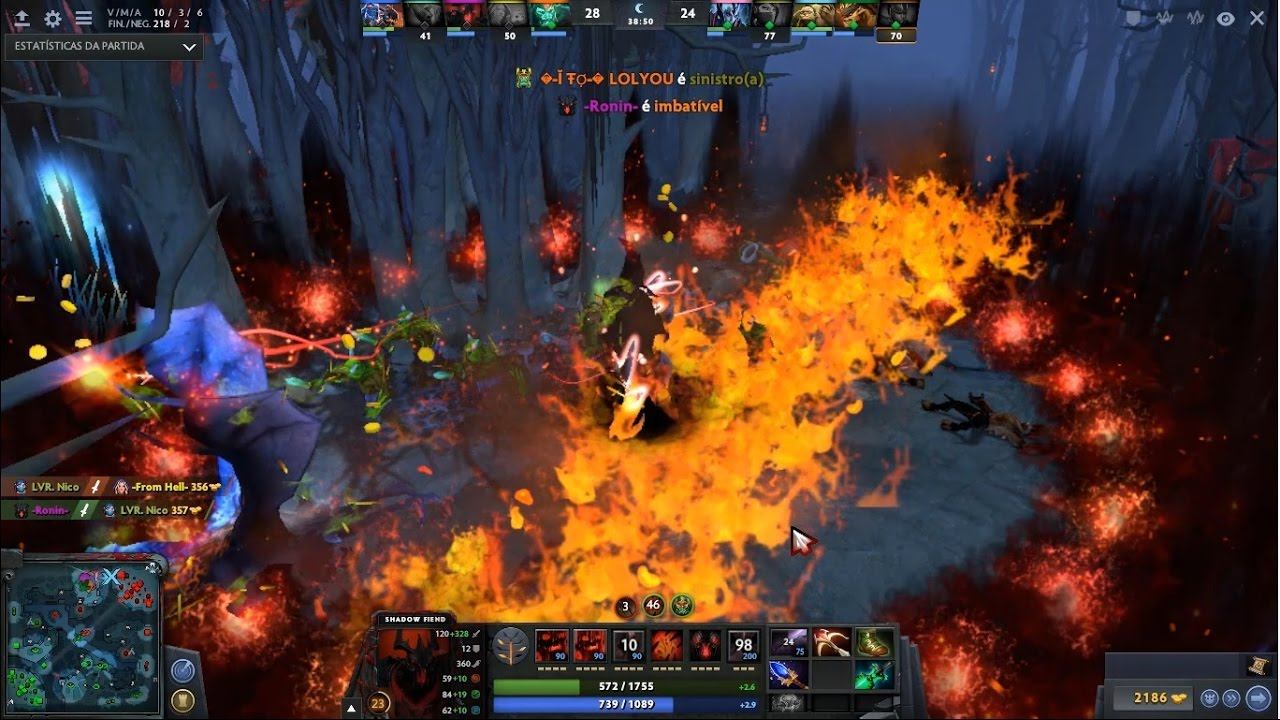 Dota 2 WTF / Nevermore Shadow Fiend . / OD Rampage : VOL:18 смотреть онлайн