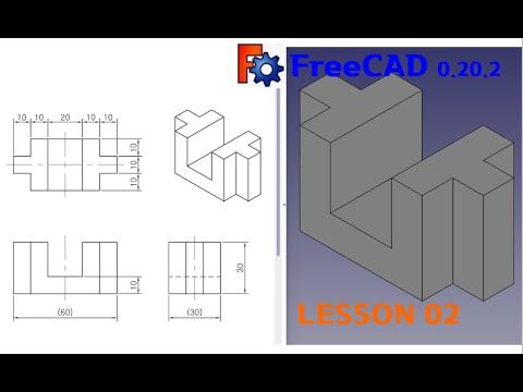02 FreeCAD PAD 2(돌출 2)