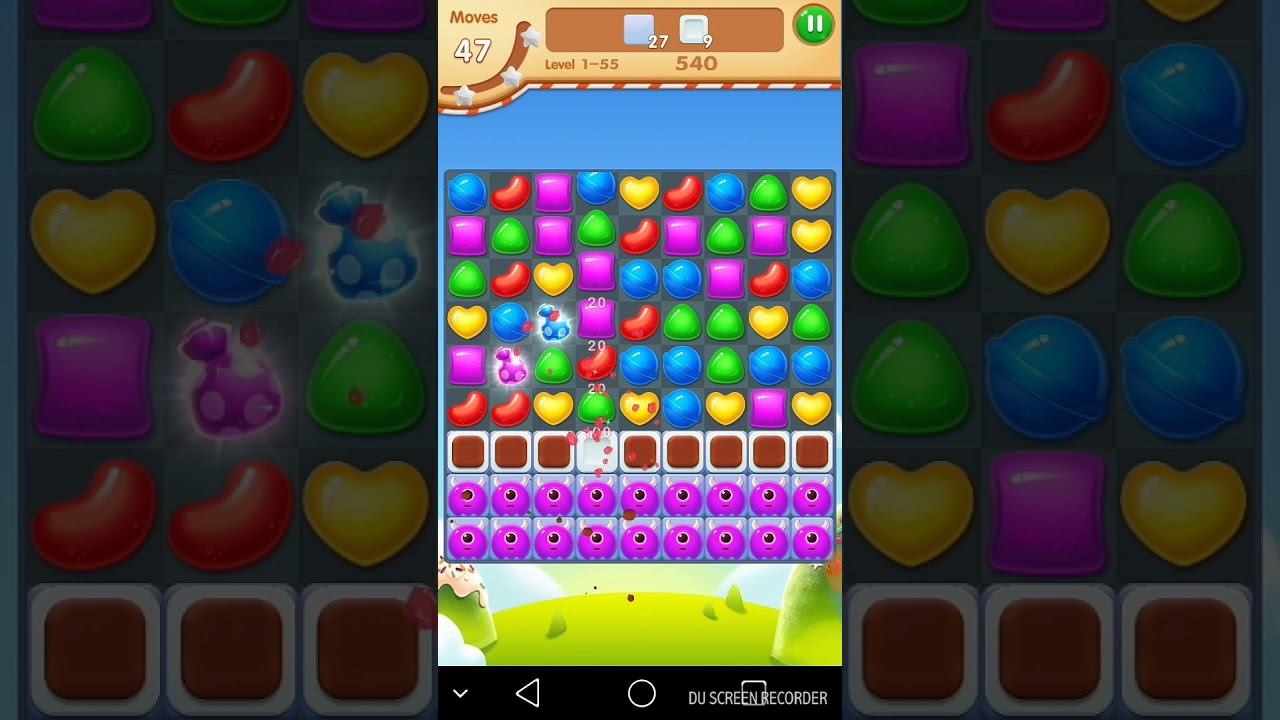 Candy Crush Saga Level 55, смотреть онлайн
