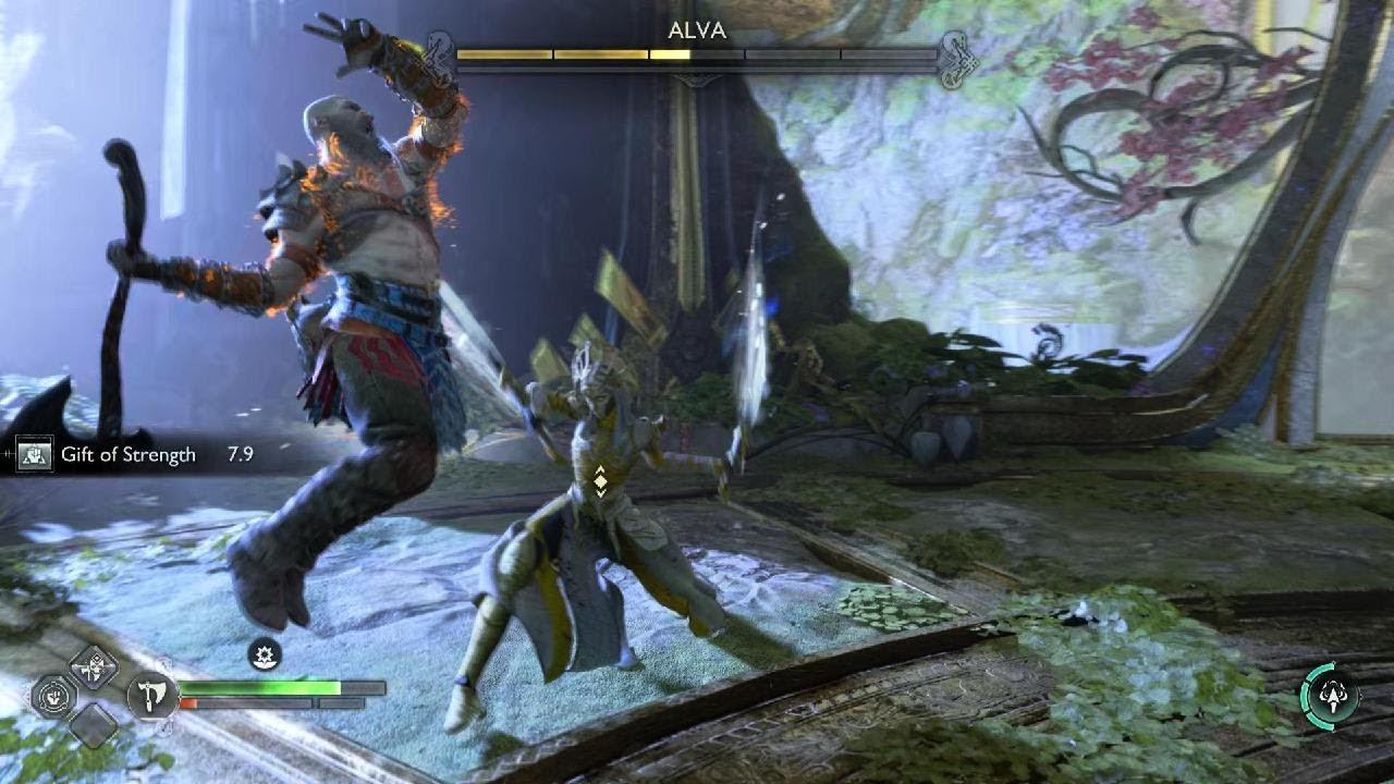 God of War Ragnarök Alva mini boss смотреть онлайн