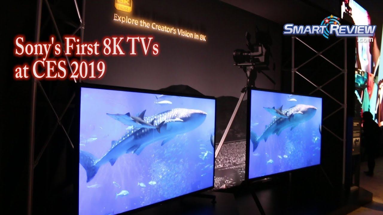 CES 2019 | Sony's first 8K TVs | OLED 4K | SmartReview.com смотреть онлайн