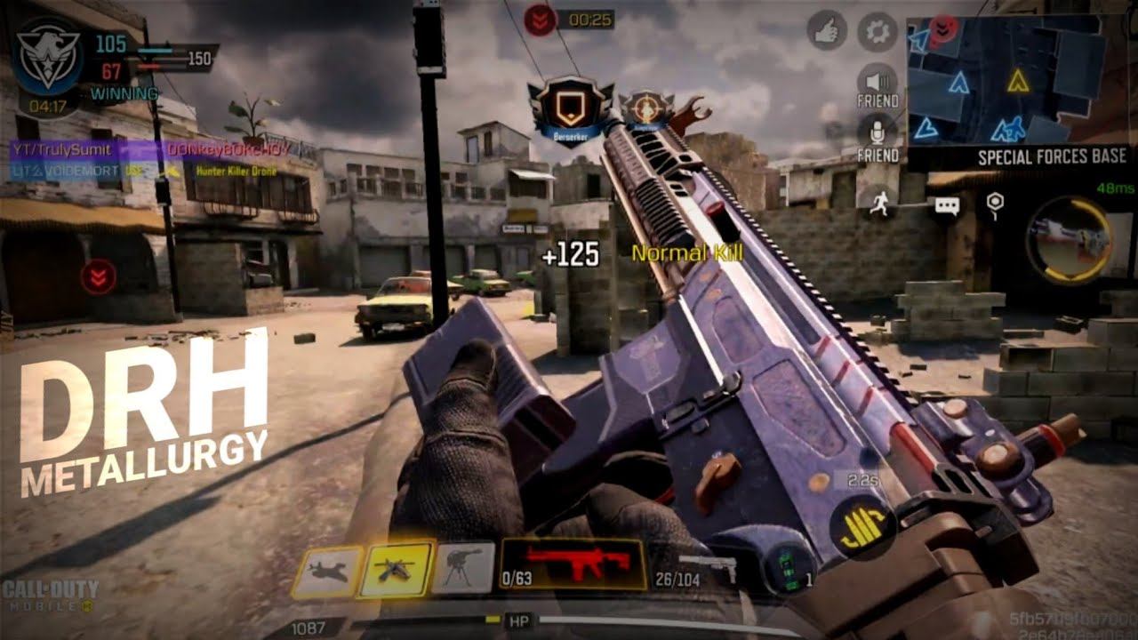 Testing DRH Metallurgy in COD Mobile | With 67 Damage This Is A Killer AR | Unedited Gameplay смотреть онлайн