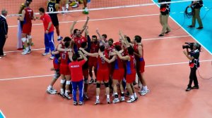 Brasil vs Russia 2:3 Olympic Games London 2012, Volleyball Final, 3rd match ball for Russia