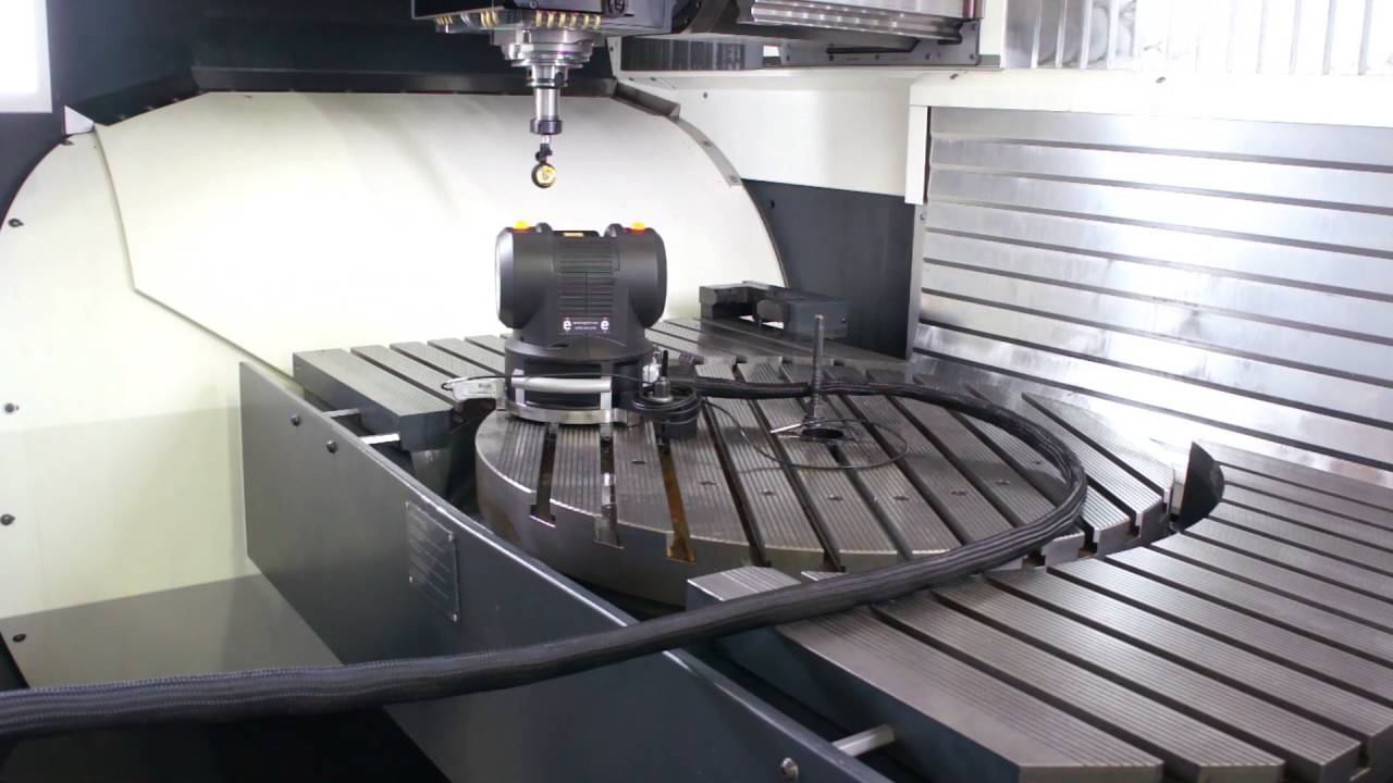 Calibration Of A Machine Tool - Rotary Table - With The Etalon LaserTRACER