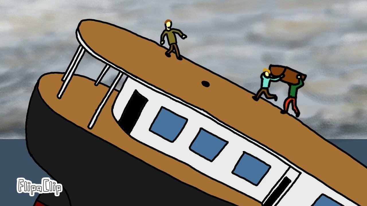 A Sinking Ship (Sinking ship animation) #animation#sinkingship смотреть онлайн