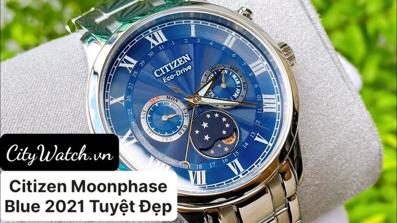 [6tr3] CITIZEN ECO-DRIVE MOONPHASE AP1050-81L | Liên Hệ: 0938777234 (zalo) | CITY WATCH VN