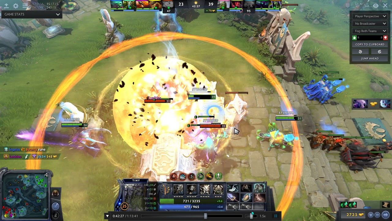 Dota 2 tiny comeback смотреть онлайн