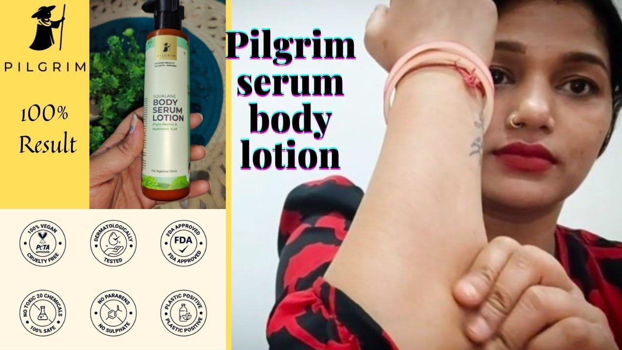 Winter body care | Pilgrim Body Serum Lotion| Sqalane Body Serum Lotion phyto-Retionl & Hyaluronic смотреть онлайн