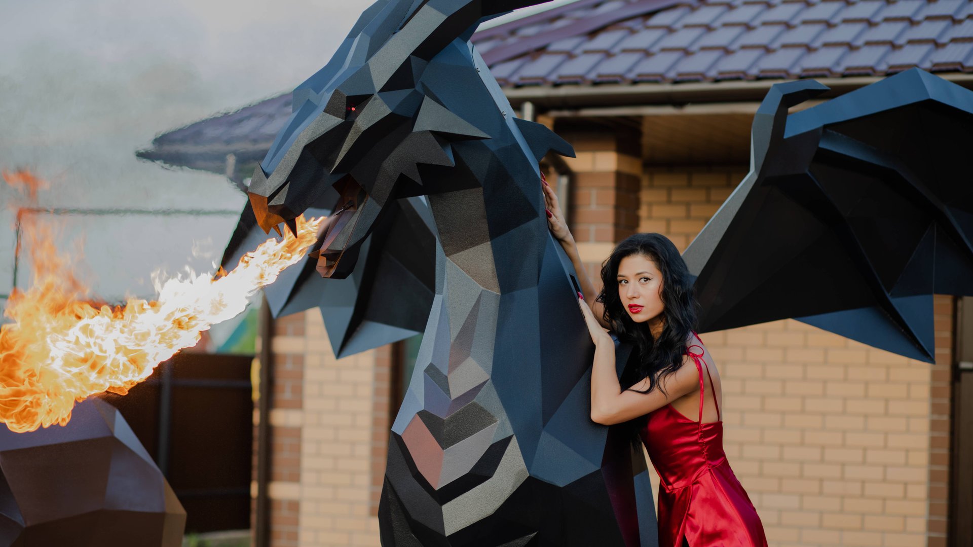 Огнедышащий дракон из металла своими руками. смотреть онлайн