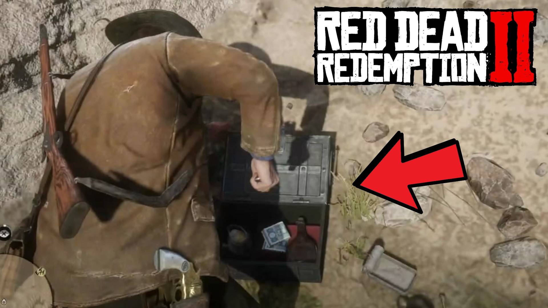RDR 2 - СЕЙФ с ДЕНЬГАМИ возле Валентайн смотреть онлайн