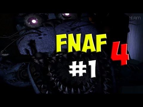 Прохождение Five Nights at Freddy's 4 (МНОГО СКРИМЕРОВ) #1 смотреть онлайн