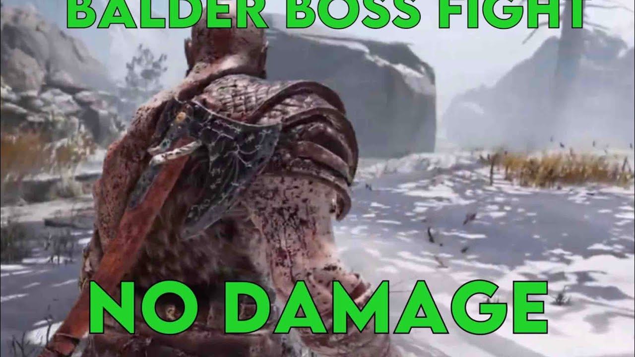 God of war baldur boss fight no damage смотреть онлайн