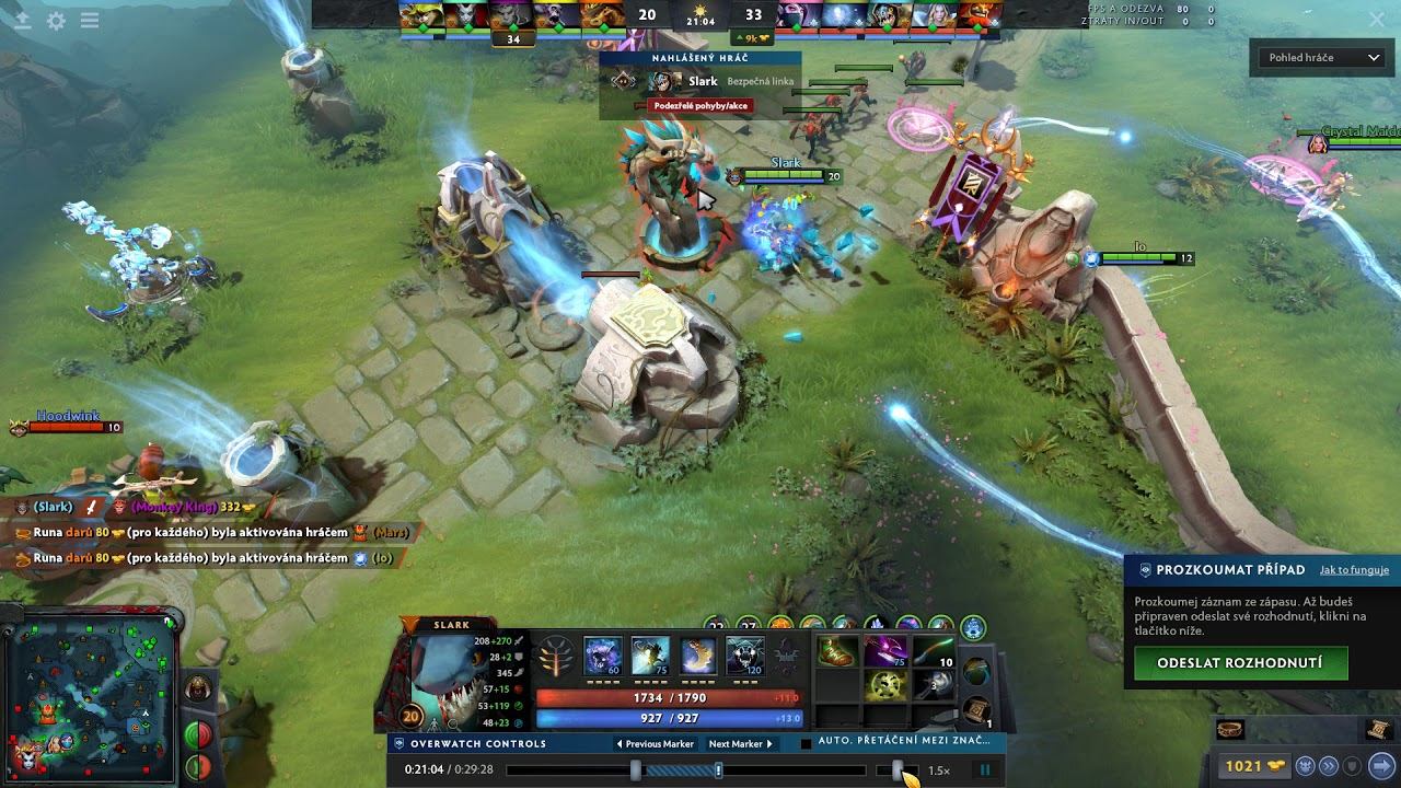 Dota Overwatch case (1) - Slark смотреть онлайн