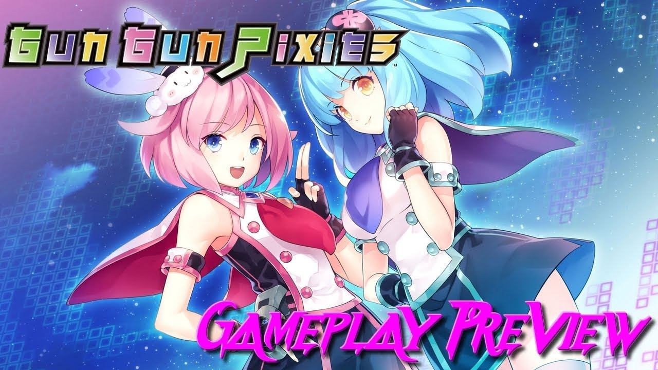 Gun Gun Pixies(Switch) - Gameplay Preview смотреть онлайн