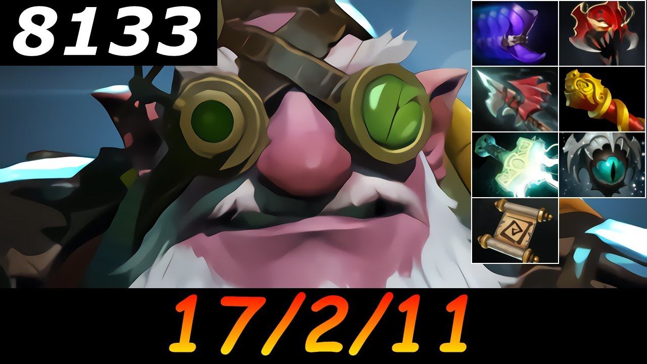Dota 2 Sniper 8133 MMR 17/2/11 (Kills/Deaths/Assists) Ranked Full Gameplay смотреть онлайн