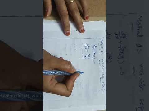 B. Sc Maths 2nd sem Unit-1 #Differential equation definition & problems смотреть онлайн