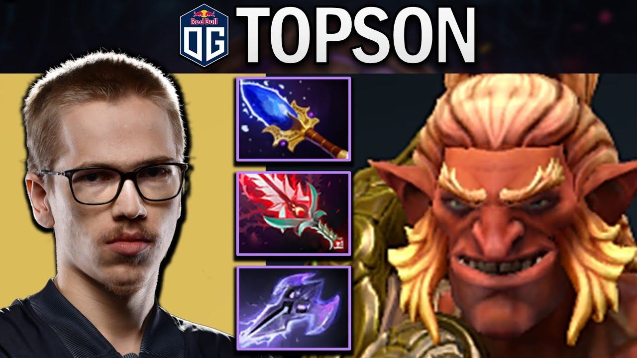 OG.TOPSON TROLL WARLORD WITH AGHANIMS-MAGE SLAYER - DOTA 2 7.31 GAMEPLAY смотреть онлайн