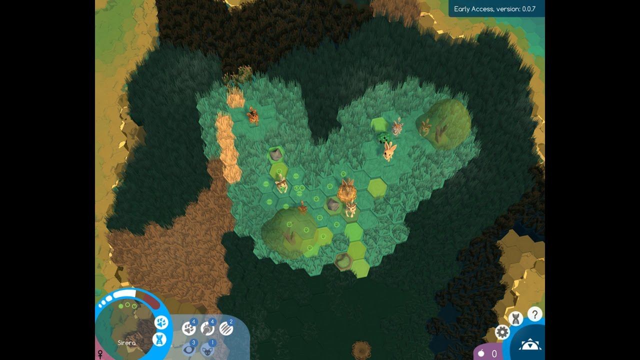 Niche - a genetics survival game начинаем выживать смотреть онлайн