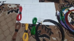 УАЗ 469 1973 г.в. (часть 9) Изготавливаем Задний жгут проводов.