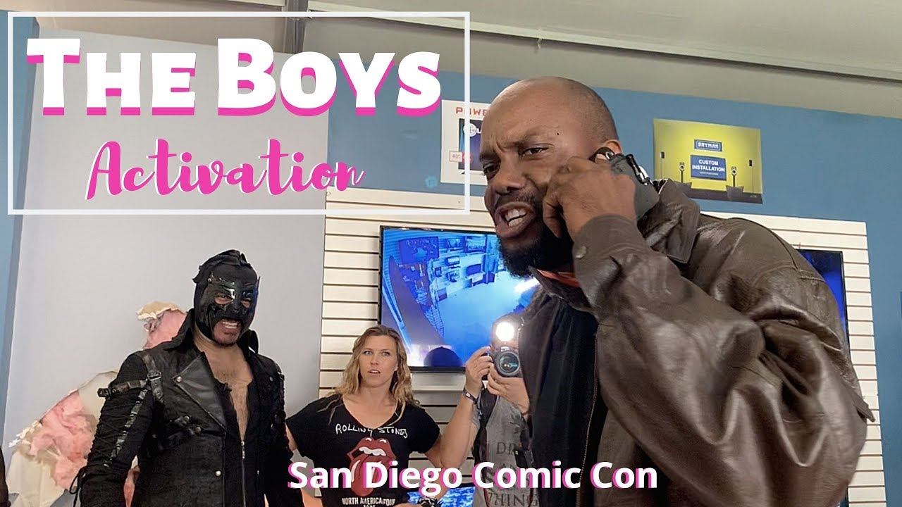 Experiencing 'The Boys' world at San Diego Comic Con смотреть онлайн