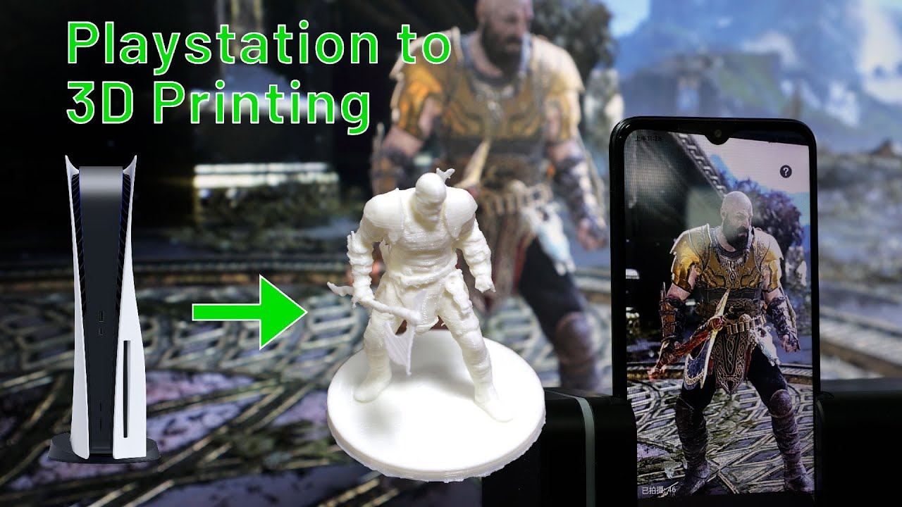 3D Photogrammetry Challenge_God of War смотреть онлайн