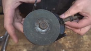 Реставрация ручной шлифовального станка.