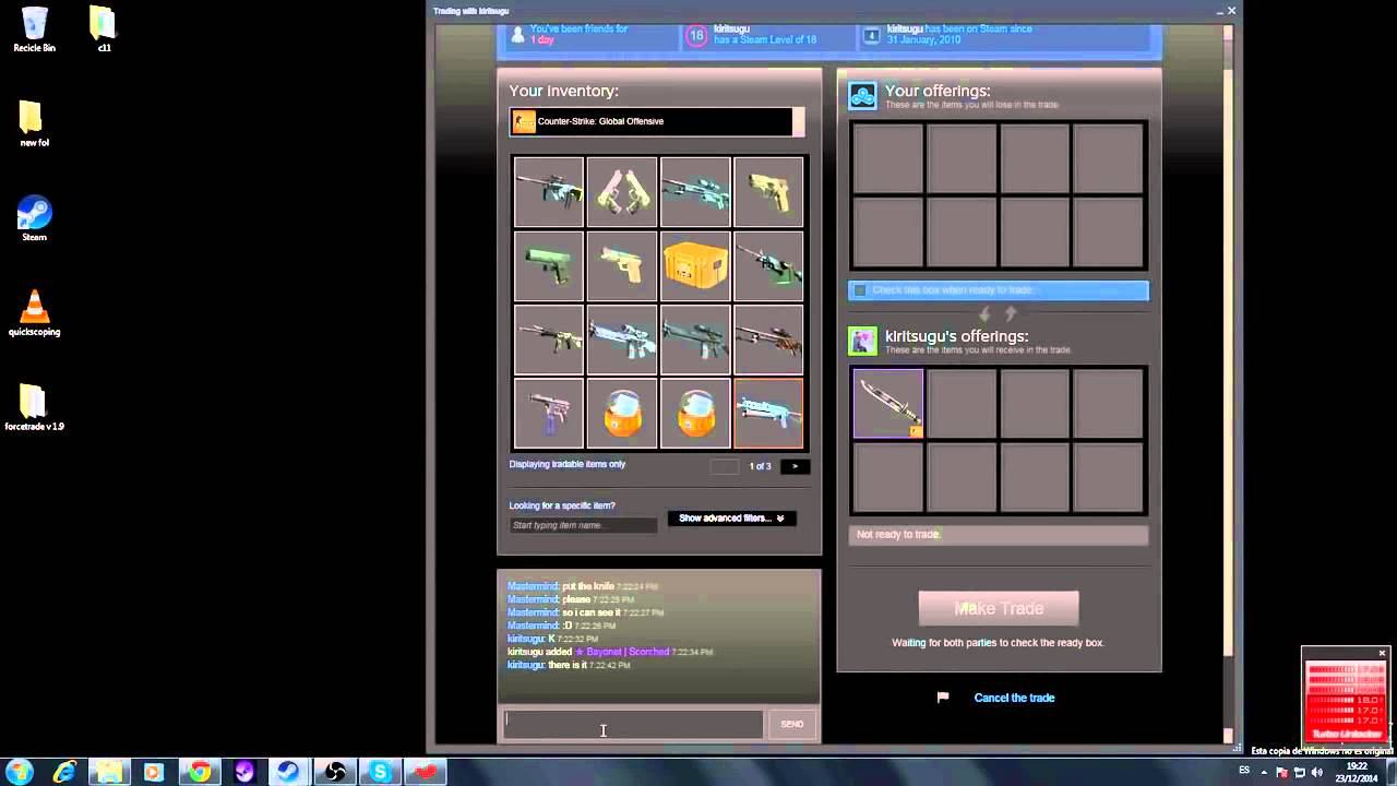 STEAM TRADE HACK CS GO/Dota/Tf2 FREE ITEMS смотреть онлайн