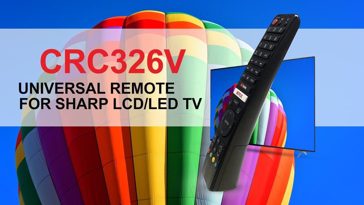 Universal for Sharp TV Remote Control CRC326V смотреть онлайн