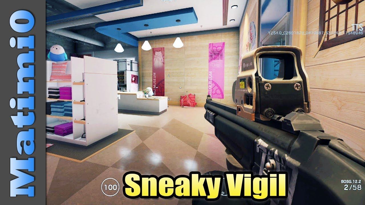 Sneaky Vigil - Rainbow Six Siege смотреть онлайн