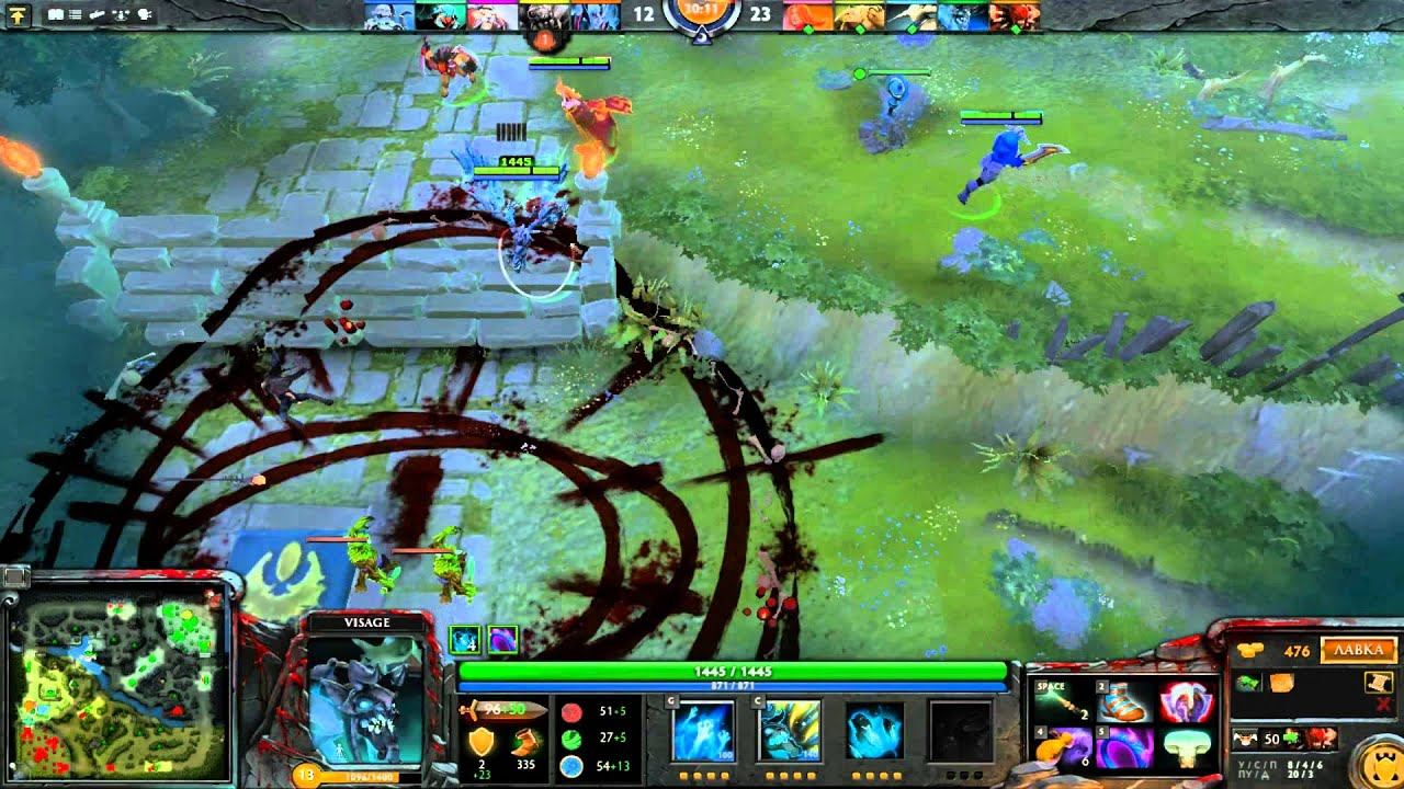 Dota 2 Visage тащильщик смотреть онлайн