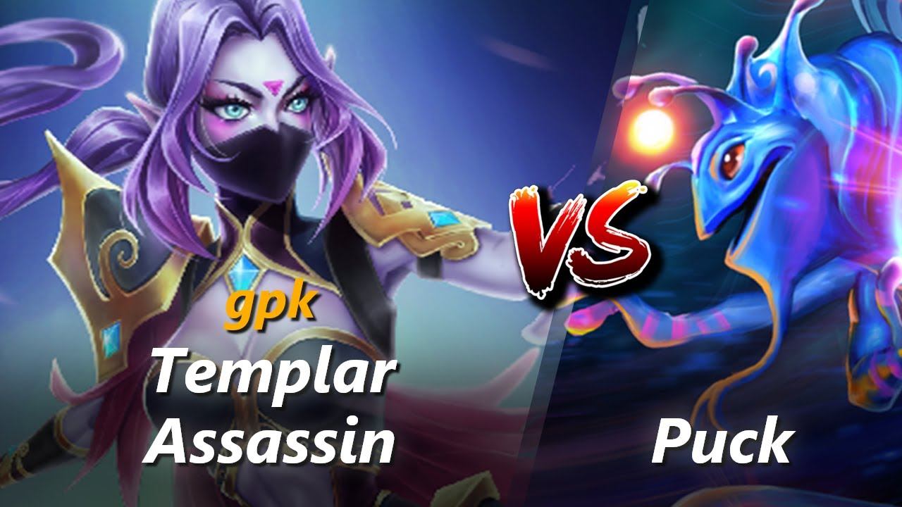 How to Templar Assassin mid vs Puck (feat. gpk) | First 10 minutes смотреть онлайн