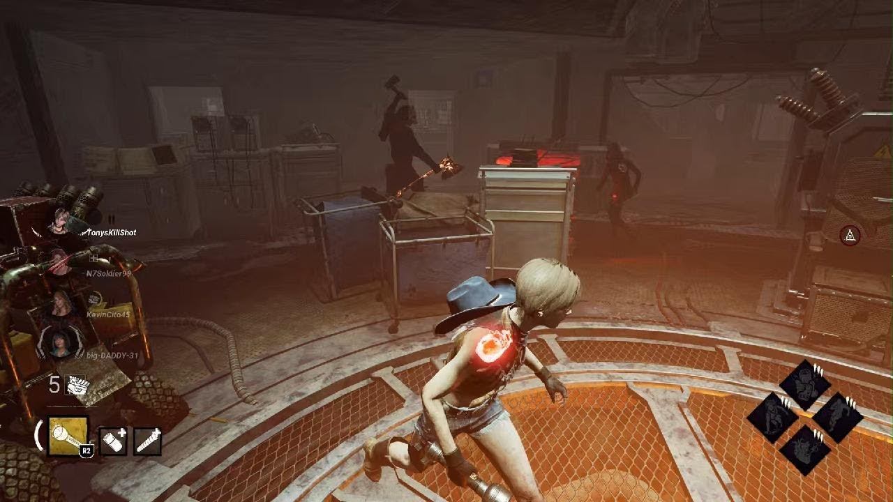 Rebecca Chambers VS The Huntress Dead by Daylight смотреть онлайн
