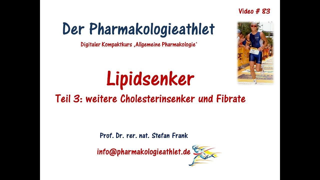 Lipidsenker: Statin-Alternativen und Fibrate ! смотреть онлайн