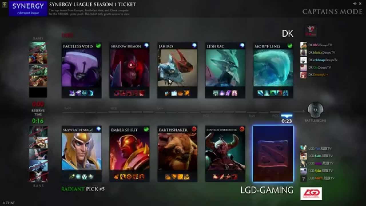 Dota 2 Synergy League: Season 1 - LGD vs DK - Group Stage Match =60 FPS= смотреть онлайн