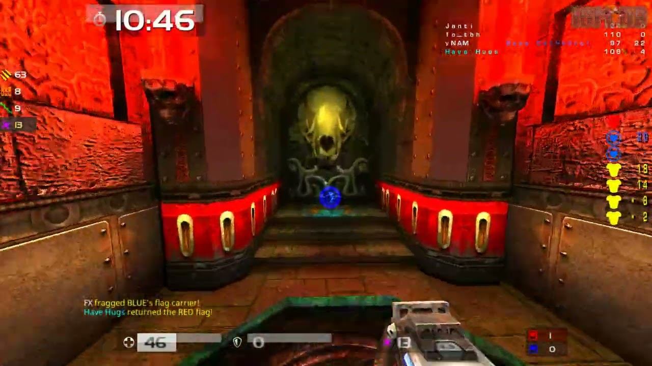 Quake Live: CTF FX troubledwaters def смотреть онлайн