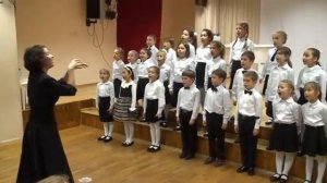 "Падают листья" Детская песня