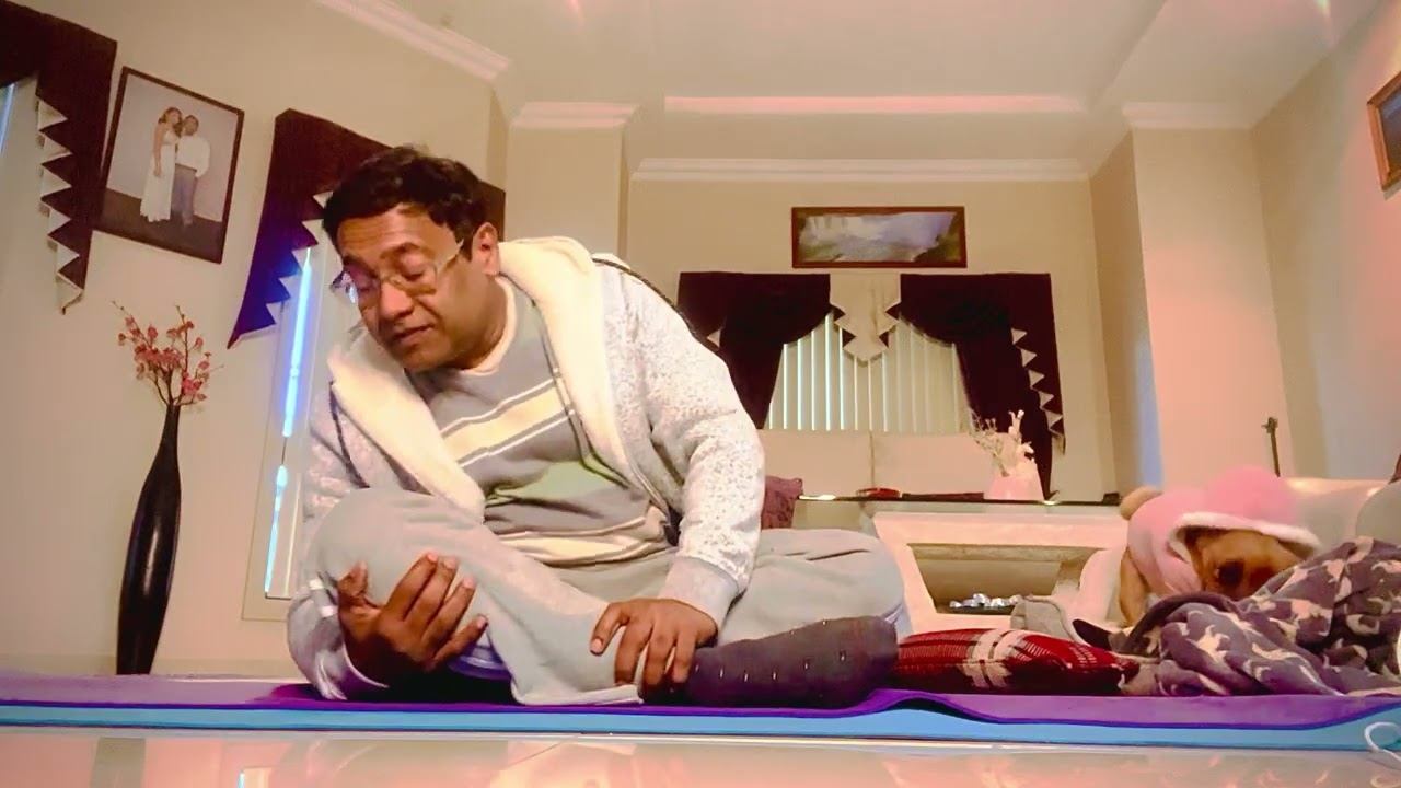 yog asans pranayam dhyan 7/8/22 🧘🏽 смотреть онлайн