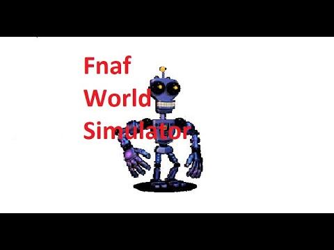 FNAF WORLD SIMULATOR PART 4(GETTING MENDO)