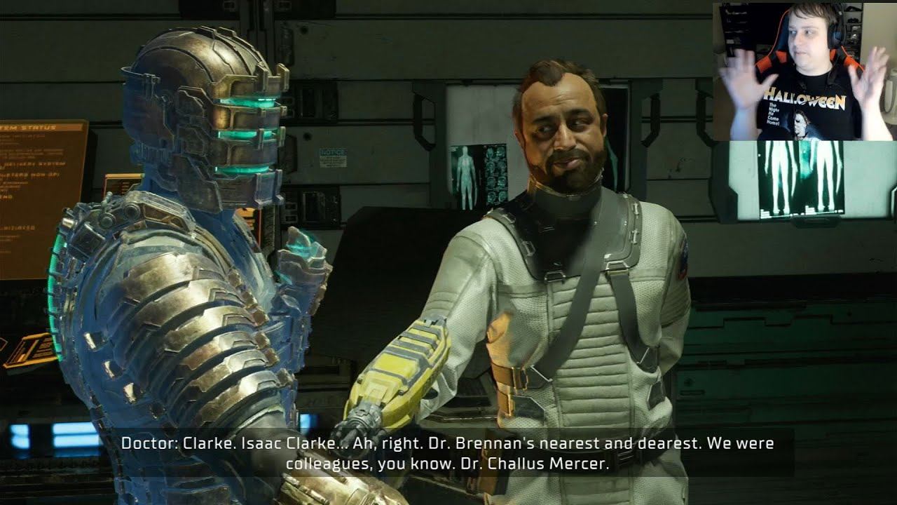 Meeting Crazy Dr. Mercer | Dead Space Remake Part 5 смотреть онлайн