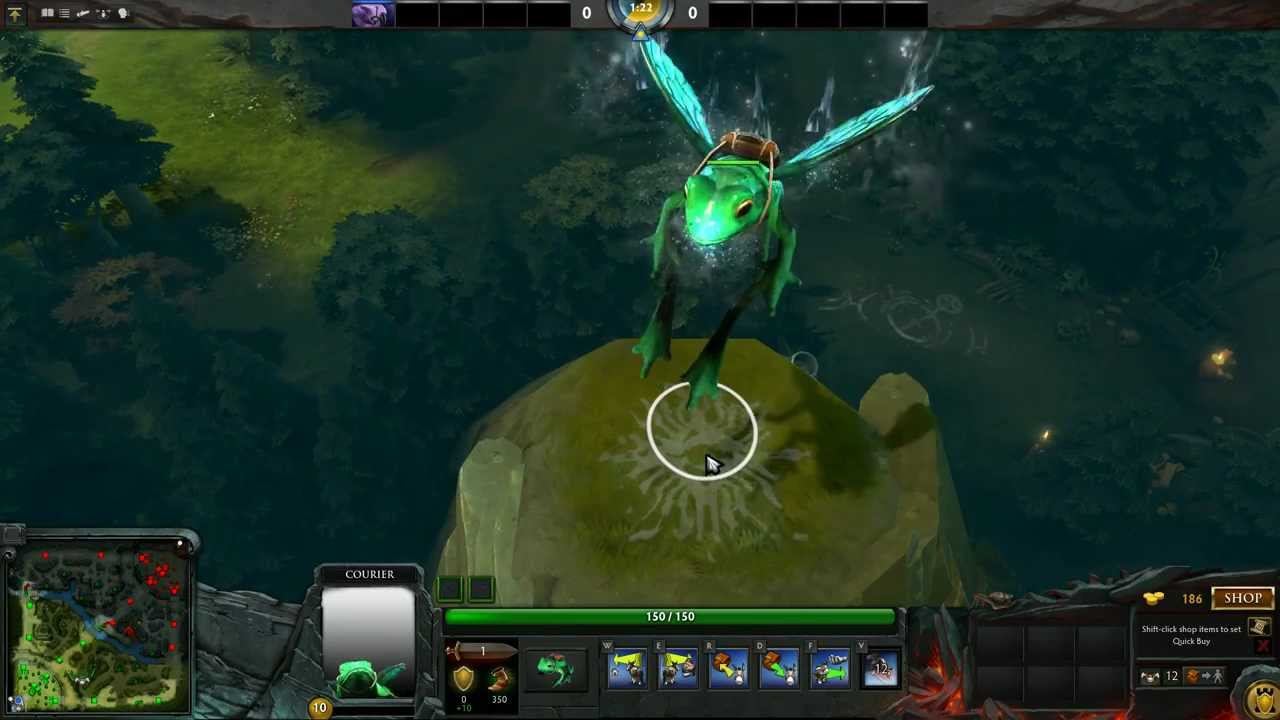DOTA2: Unusual - Divine Essence - Skip The Delivery Frog смотреть онлайн