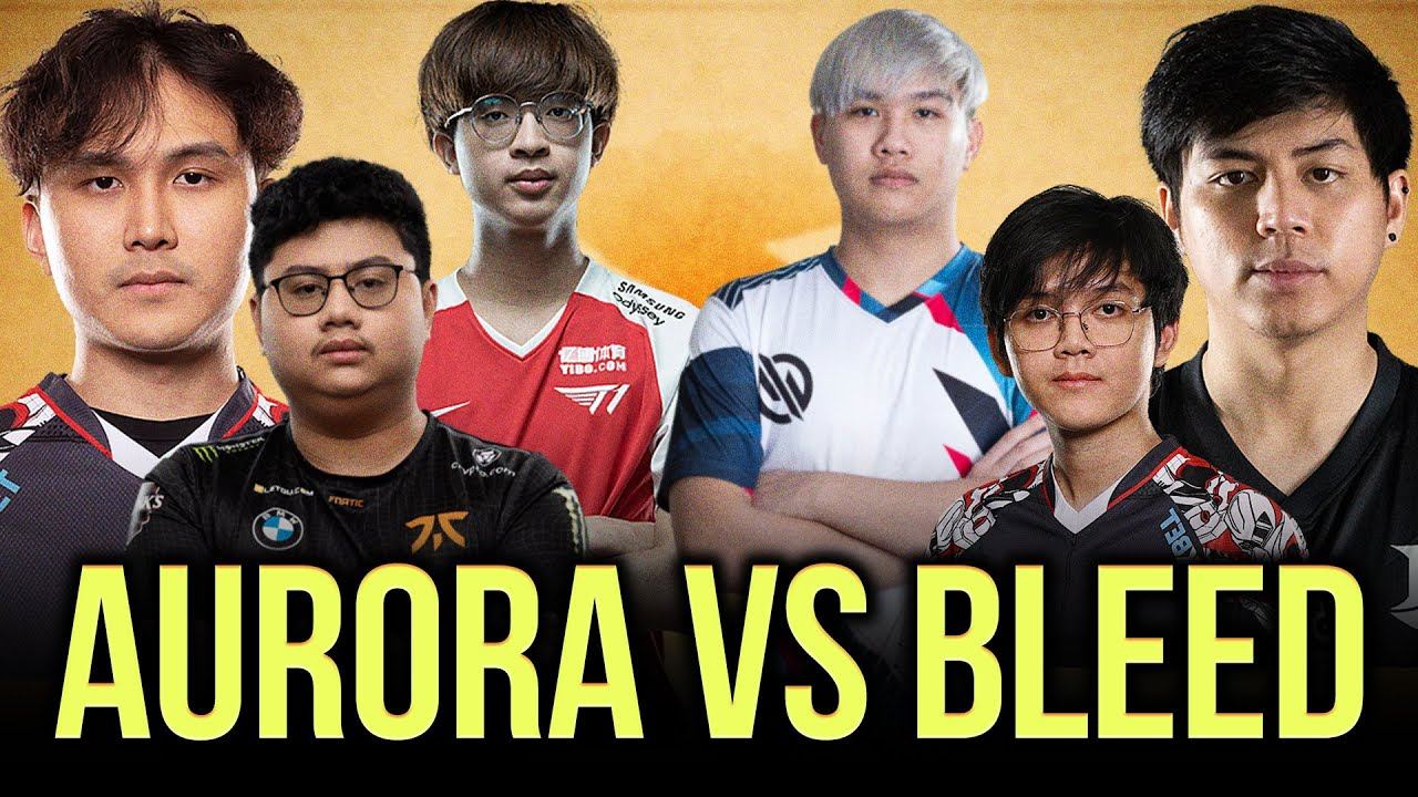 AURORA vs BLEED - DREAMLEAGUE S22 смотреть онлайн