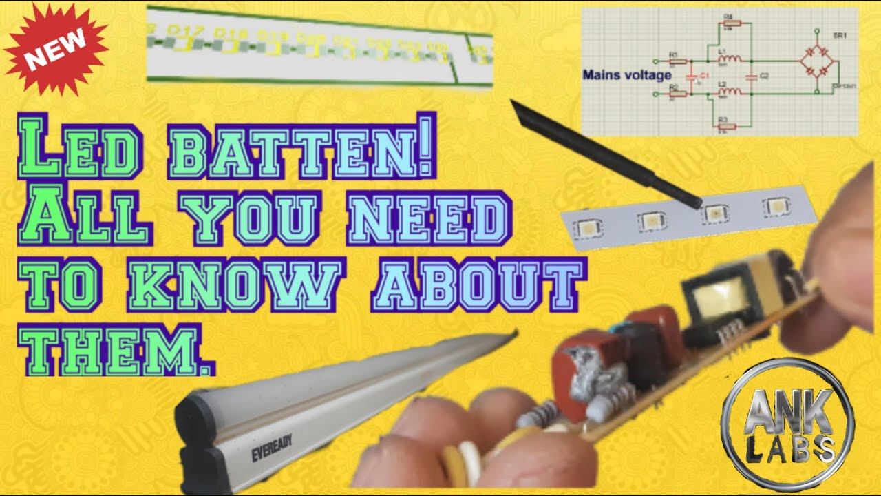 Led batten! Its Working and failure attempt to fix it смотреть онлайн